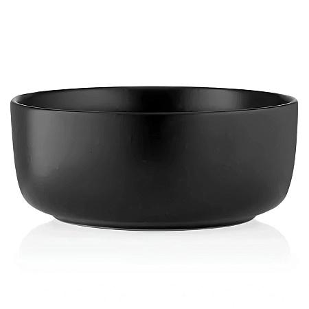 Салатник Ardesto Trento 16см керамика черный
