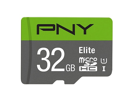 Карта памяти MicroSD 32 Gb PNY HC Elite P-SDU32GU185GW-GE