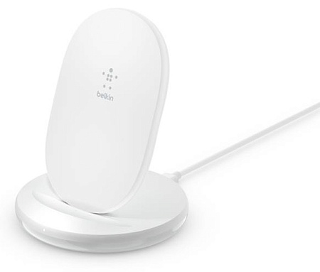 Беспроводное зарядное устройство Belkin Stand Wireless Charging Qi 15W White
