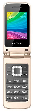 Мобильный телефон Texet TM-204 Шампань