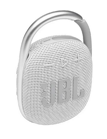 Bluetooth колонка JBL Clip 4 белый JBLCLIP4WHT Bluetooth колонка JBL Clip 4 белый JBLCLIP4WHT