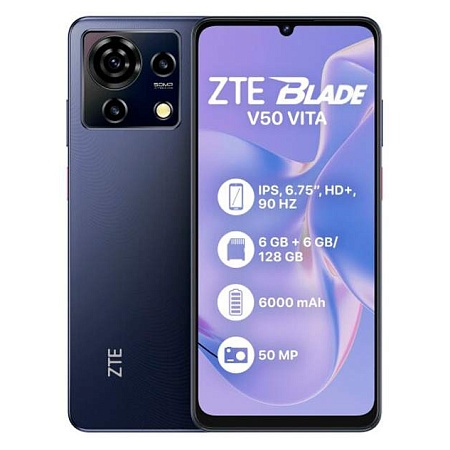 Смартфон ZTE Blade V50 Vita 6\128GB Black