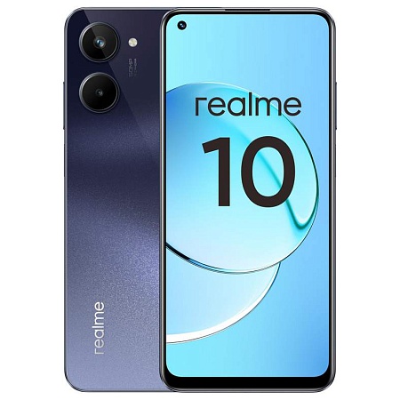 Смартфон Realme 10 RMX3630 Rush Black 128/4GB