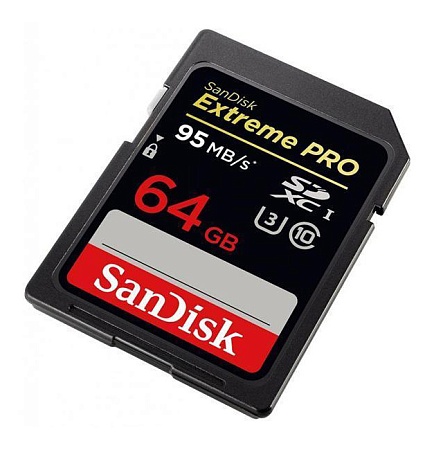 Карта памяти SD 64GB SanDisk SDSDXXG-064G-GN4IN