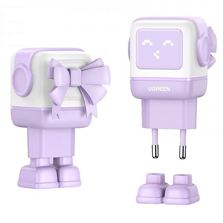 Зарядное устройство Ugreen CD361 35291 Nexode 65W 1*USB-A/2*USB-C