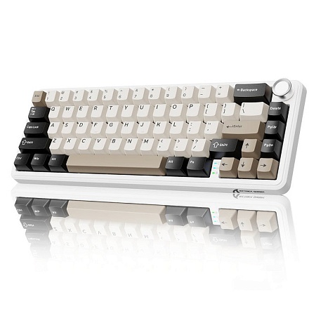 Клавиатура Attack Shark X66 Cheese White