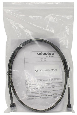Кабель SAS Adaptec ACK-I-HDmSAS-HDmSAS-1M 2282100-R
