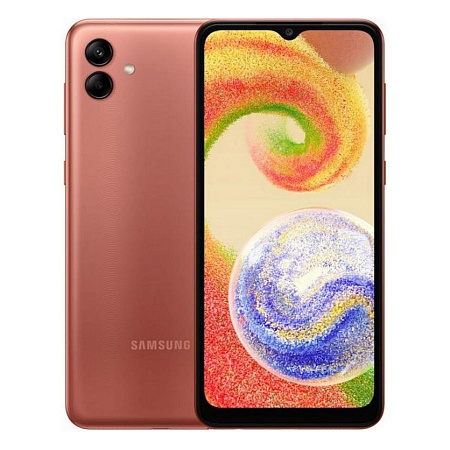 Смартфон Samsung Galaxy A04 64GB SM-A045FZCGSKZ Copper Смартфон Samsung Galaxy A04 64GB SM-A045FZCGSKZ Copper