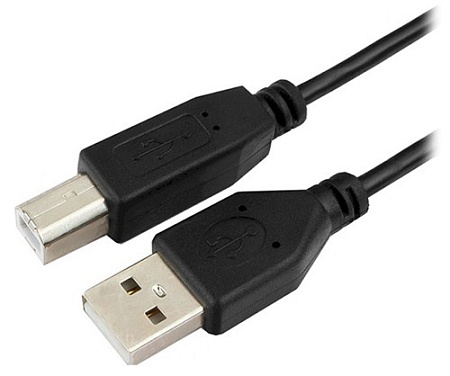 Кабель USB Type A-B Гарнизон GCC-USB2-AMBM-1.8M