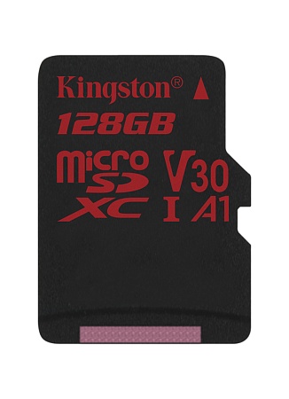 Карта памяти microSDXC 128GB Kingston Canvas React SDCR/128GBSP