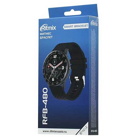 Фитнес-трекер Ritmix RFB-480 black