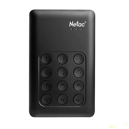 Внешний жесткий диск 2 TB Netac K390BK NT05K390K-002T-30BK