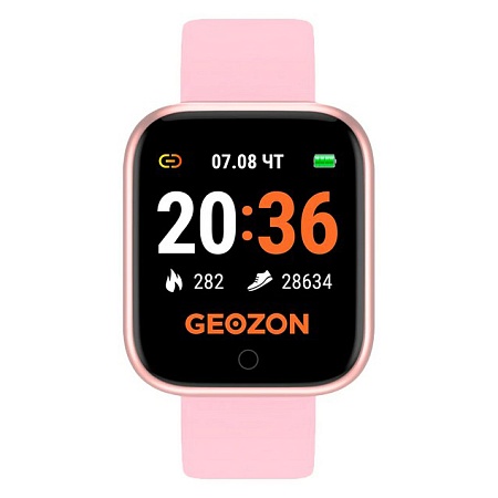 Смарт часы Geozon Sprinter розовый