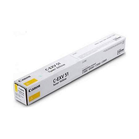 Тонер-картридж Canon C-EXV 51L YELLOW 0487C002AA