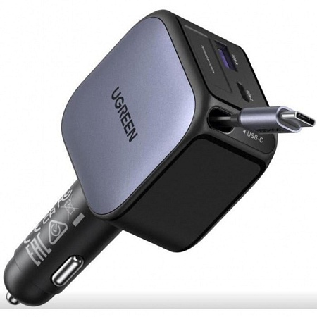 Автомобильное ЗУ Ugreen EC602 55212B