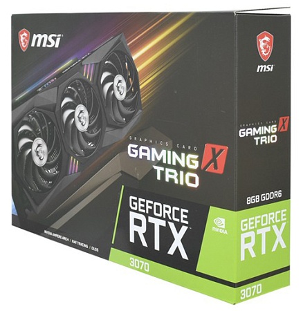 Видеокарта 8 GB MSI RTX 3070 RTX 3070 GAMING X TRIO