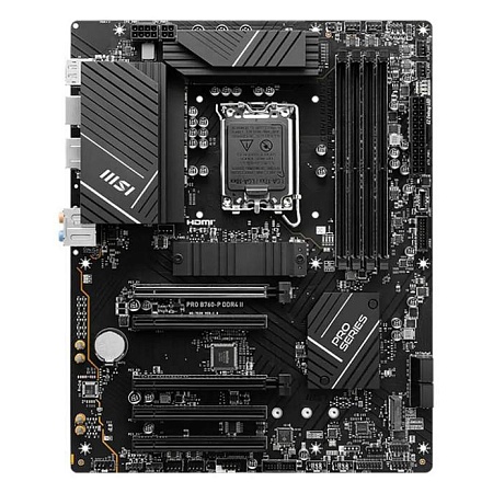 Материнская плата MSI PRO B760-P DDR4 II Материнская плата MSI PRO B760-P DDR4 II