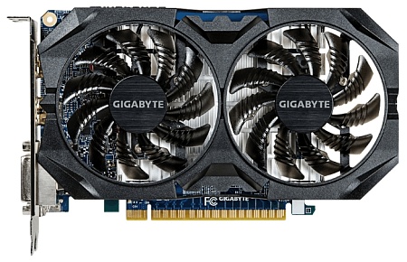 Видеокарта 2 GB Gigabyte GeForce GTX750Ti GV-N75TOC2-2GI
