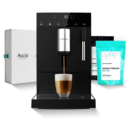 Кофемашина Cecotec Cremmaet Compact Steam черный