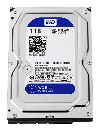Жёсткий диск 1TB WD Blue WD10EZRZ