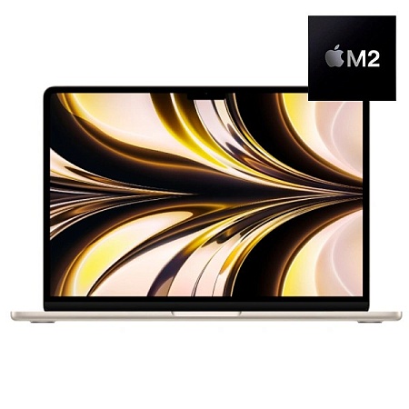 Ноутбук Apple 13-inch MacBook Air: Apple M2 16GB 256GB - Starlight MC7W4RU/A