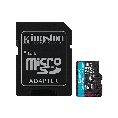 Карта памяти MicroSD 128GB Class 10 U3 Kingston SDCG4/128GB