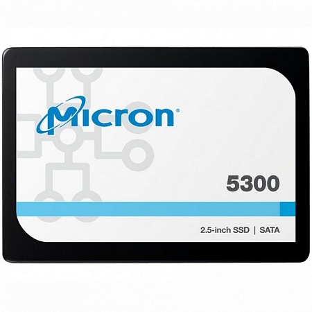 SSD накопитель 7.68TB MICRON 5300 PRO MTFDDAK7T6TDS-1AW1ZABYYR