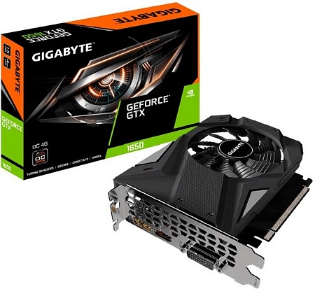 Видеокарта 4GB Gigabyte GTX1650 D6 OC GV-N1656OC-4GD 2.0