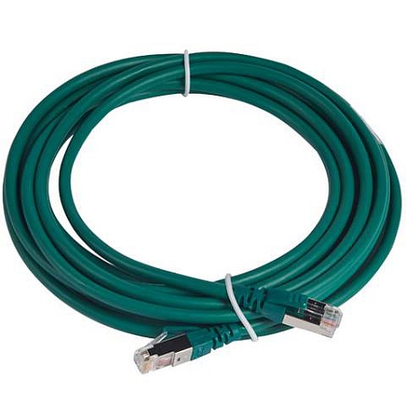 Legrand 051869 П-корд S/FTP 6а LSZH 5м зелен.