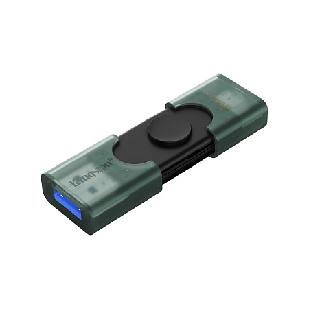 USB-накопитель Kingston DTDEG2/256GB 256GB Зеленый USB-накопитель Kingston DTDEG2/256GB 256GB Зеленый