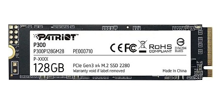 SSD накопитель 128 GB Patriot P300 P300P128GM28