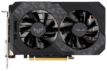 Видеокарта 4Gb Asus TUF DUAL GTX 1650 TUF-GTX1650-4GD6-P-GAMING
