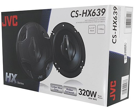 Колонки автомобильные JVC CS-HX639