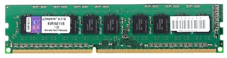 Оперативная серверная память 8 GB ECC Kingston KVR16E11/8