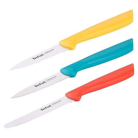 Набор ножей Tefal Colourfood K273S304 3 шт Набор ножей Tefal Colourfood K273S304 3 шт