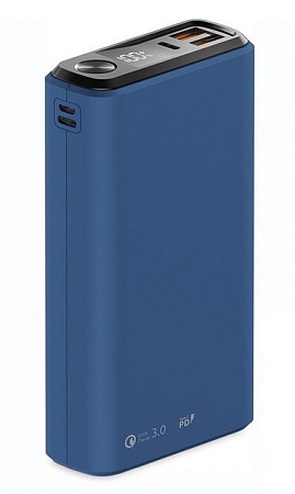 Внешний аккумулятор Olmio QS-20 синий