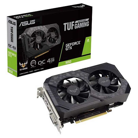 Видеокарта 4Gb ASUS GTX1650 TUF-GTX1650-4GD6-P-V2-GAMING