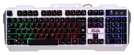 Клавиатура игровая Defender Metal Hunter GK-140L RU