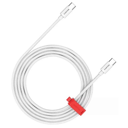 Кабель Canyon White CND-CC100AB20W