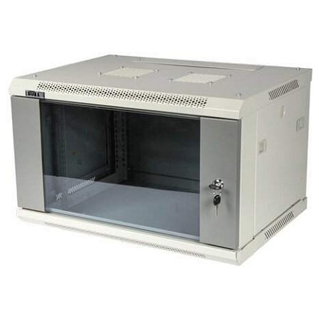 Шкаф настенный Lanmaster TWT-CBWPG-9U-6X4-GY