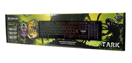 Комплект клавиатура+мышь Defender TARK C-779 black 52779