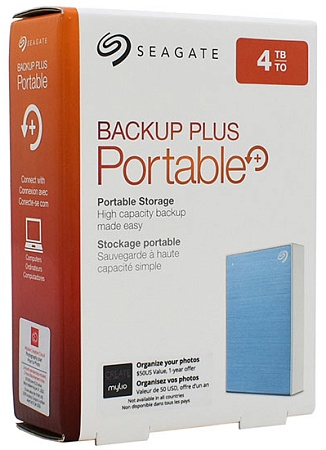 Внешний жесткий диск 4 TB Seagate Backup Plus Portable STHP4000402