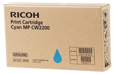 Картридж Ricoh 841636 голубой тип MP CW2200
