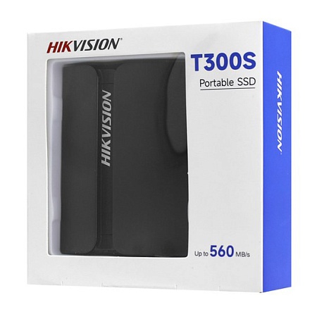 Внешний SSD диск 1 TB Hikvision HS-ESSD-T300S/1T black