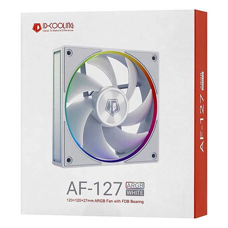 Кулер для корпуса ID-Cooling AF-127-ARGB-W