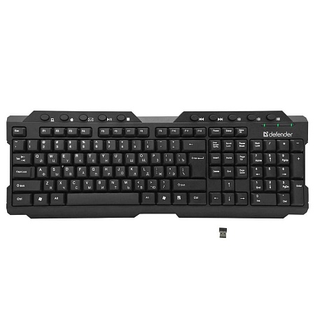 Клавиатура Defender Element HB-195 RU черный