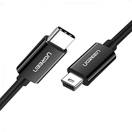 Кабель UGREEN US242 USB-C Male to Mini USB Male 2m Black 70873