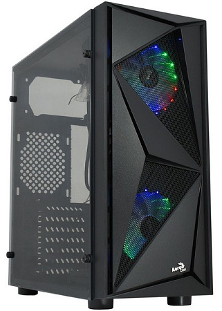 Корпус для ПК ATX AeroCool Glider Cosmo-G-BK-v1 black Корпус для ПК ATX AeroCool Glider Cosmo-G-BK-v1 black