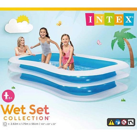 Надувной бассейн детский Intex 56483NP