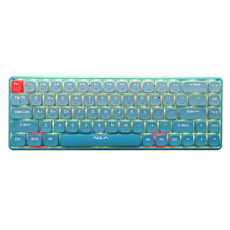 Клавиатура Aula H68 blue